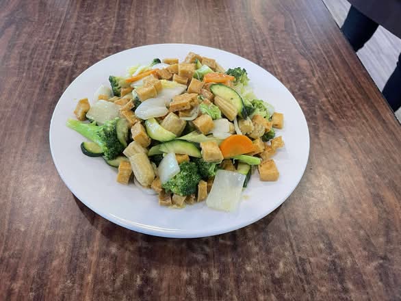 tofu mixed veggies 豆腐炒菜